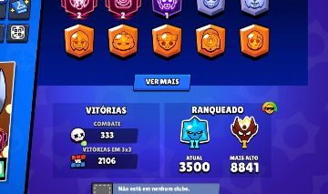 CONTA BRAWL COM MESTRE E CREATOR ANTIGO DO BUG