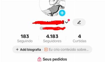 CONTA TIKTOK COM 4K DE SEGUIDORES REAIS