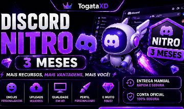 DISCORD NITRO ( 3 MESES )