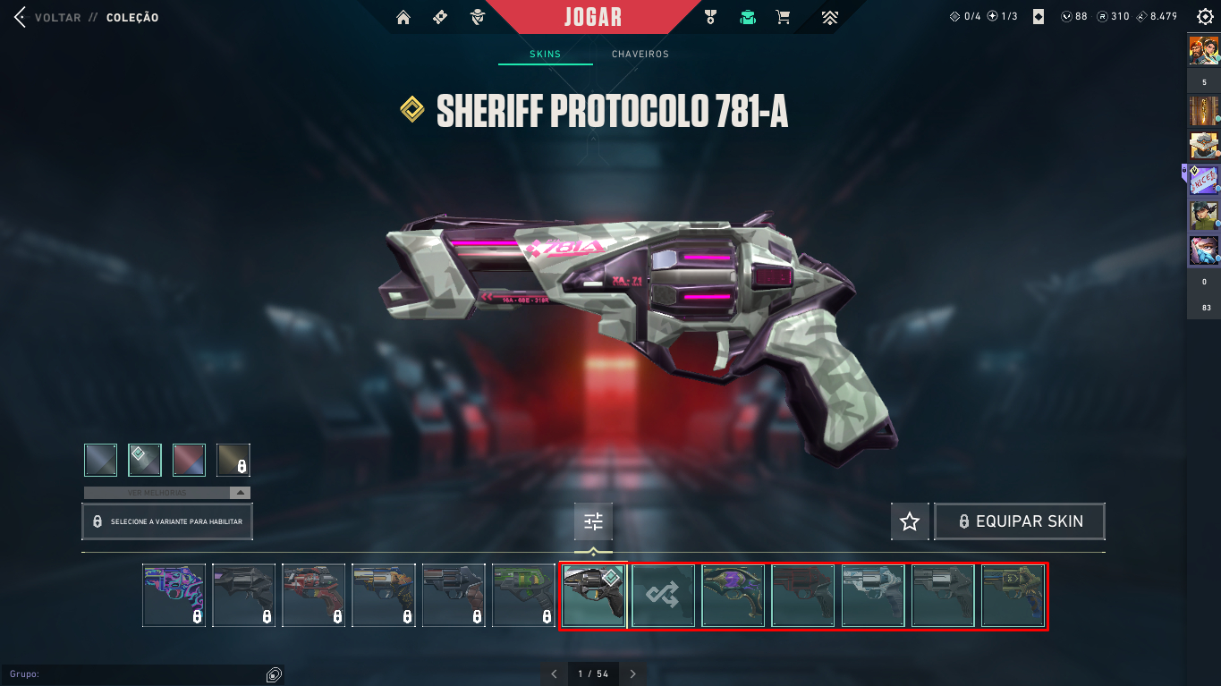 Conta Valorant 1k gastos