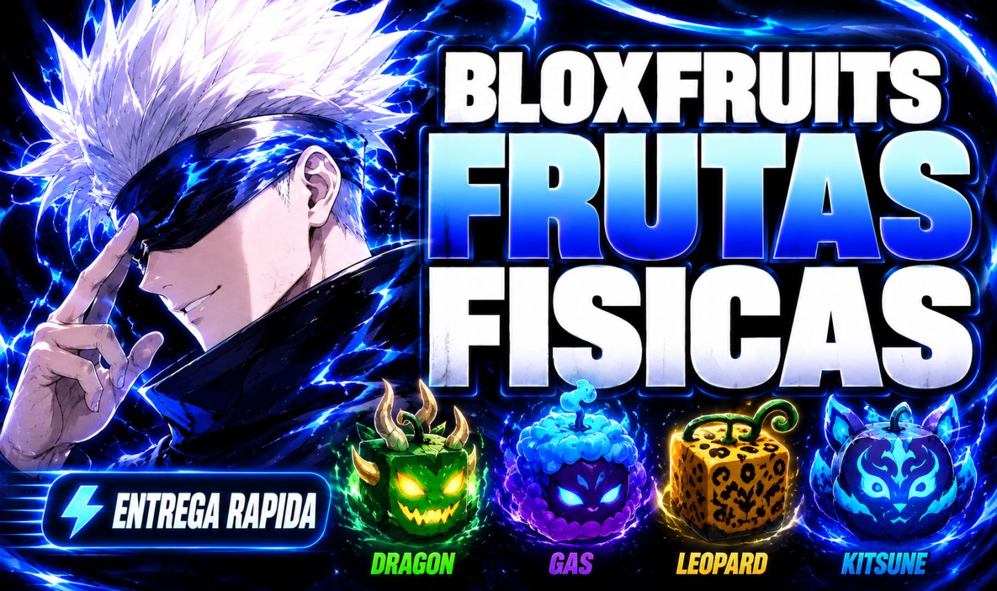 FRUTAS FÍSICAS | BLOX FRUITS | YELLOW LINGHTING 18 RS/ VÁRIAS FRUTAS MITICAS