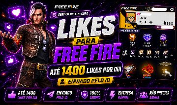 [PROMOÇÃO] 1400 LIKES PARA O PERFIL | FREE FIRE | GGMAX | LEIA A DESC