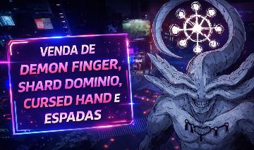 NOVO ESTOQUE DE ESQUIPAMENTOS / DOMAIN SHARD / MAXIMUM SCROLL / JUJUTSU INFINITE