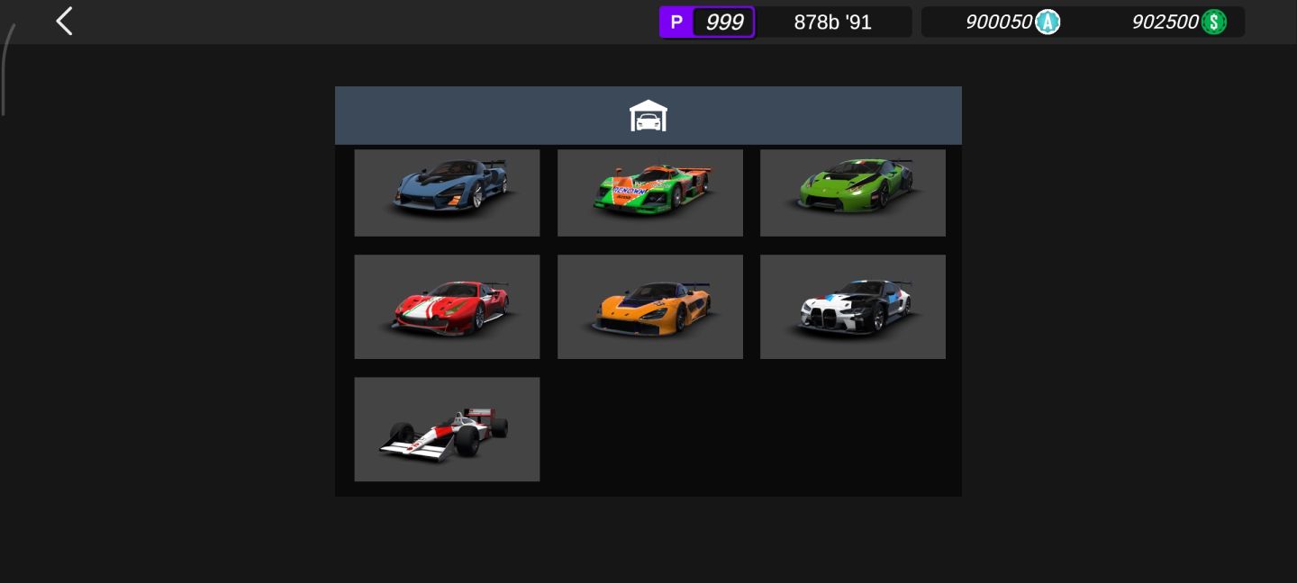 CONTAS DE APEX RACING