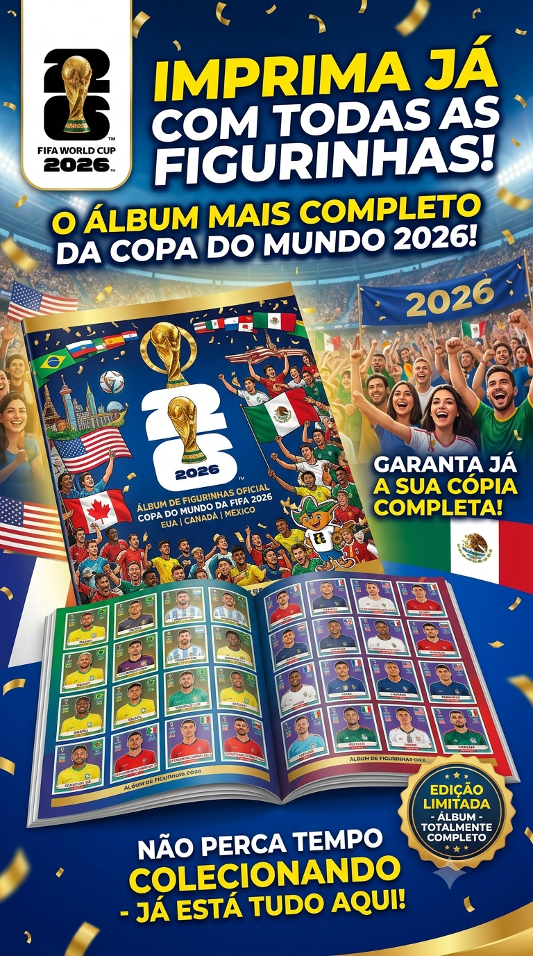(PROMOÇÃO)ÁLBUM COMPLETO FIGURINHAS DA COPA DO MUNDO / ENTREGA AUTOMÁTICA