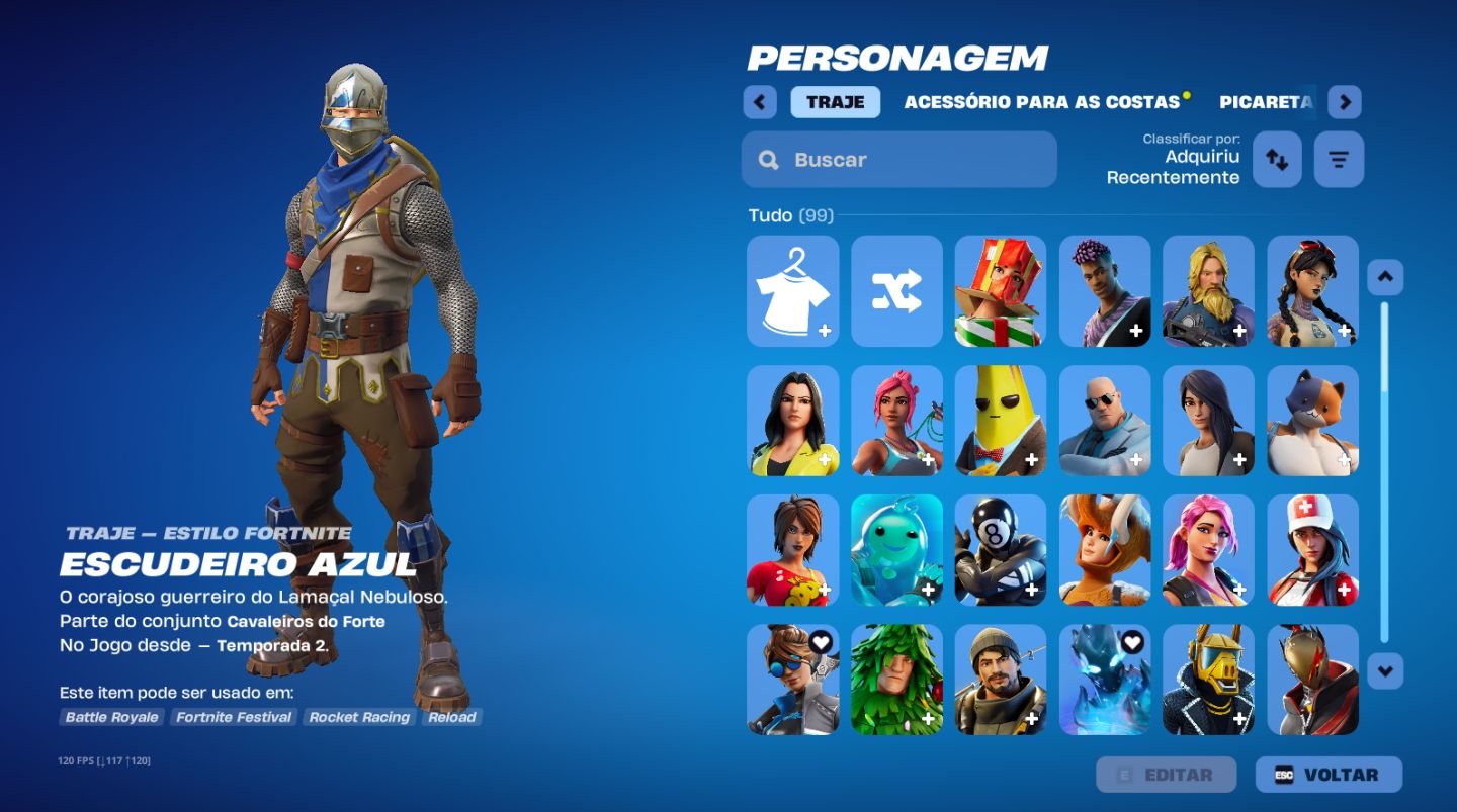 CONTA DE FORTNITE OG FULL ACESS + DE R$1500,00 GASTOS COM DIVERSOS JOGOS NA EPIC