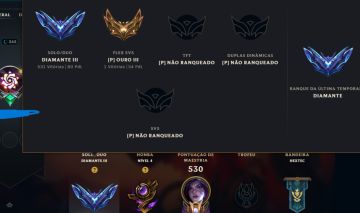 Conta LoL Diamante 3 80 PDL - 165 SKINS