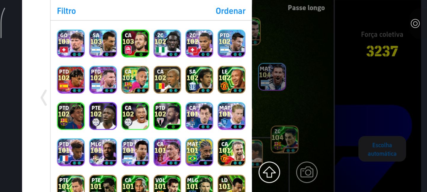 Conta de efootboll prime