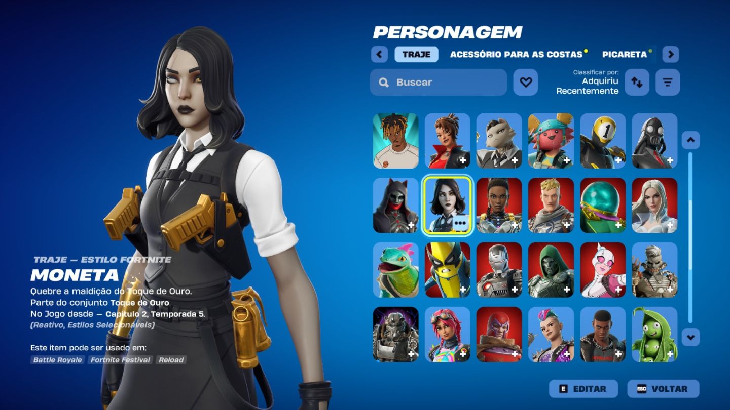 CONTA DE FORTNITE COM 57 SKINS | Marigold | PROMOÇÃO!
