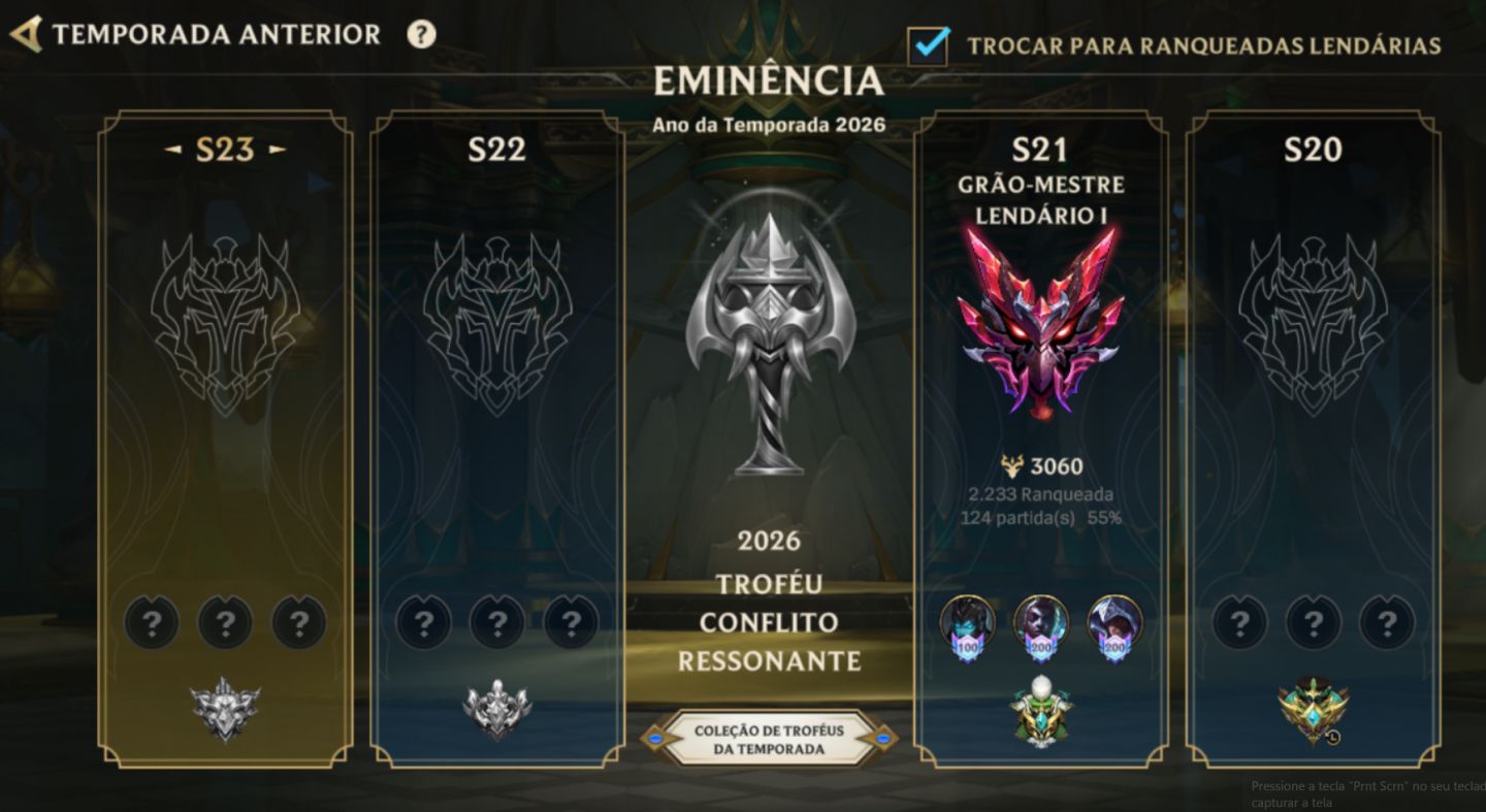 CONTA WILD RIFT DESAFIANTE S21