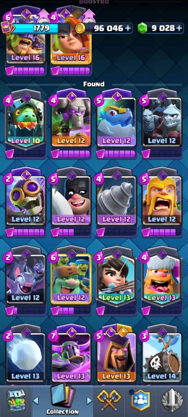 Conta brawl Stars e Clash Royale 9k gemas e clash of clans Antiga 2018 - 2017