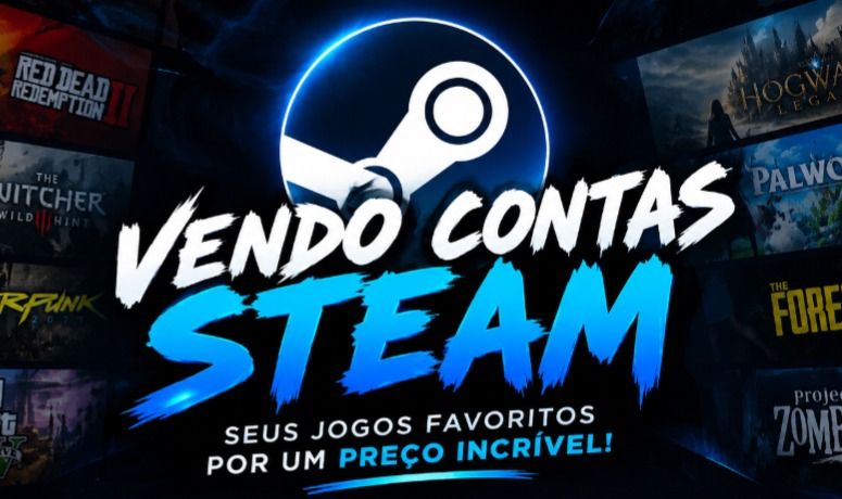 CONTAS STEAM FULL ACESSO | DADOS ALTERÁVEIS | CONTA ONLINE