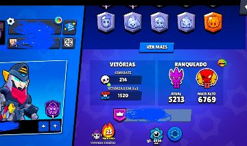 CONTA DE BRAWL STARS FA 8K TROFÉUS INICIANTE