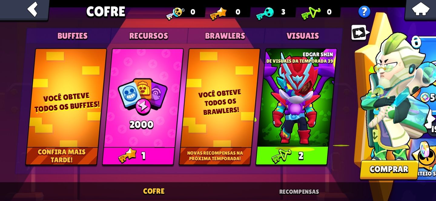 Conta BS (107 Brawlers)