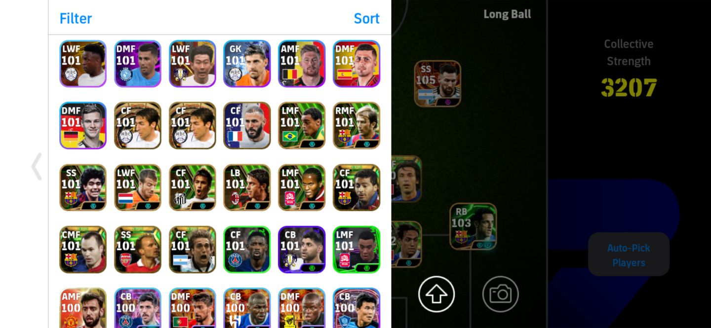 Conta Efootball Mobile RARA, RARÍSSIMA (Konami ID perdido, somente Game Center)