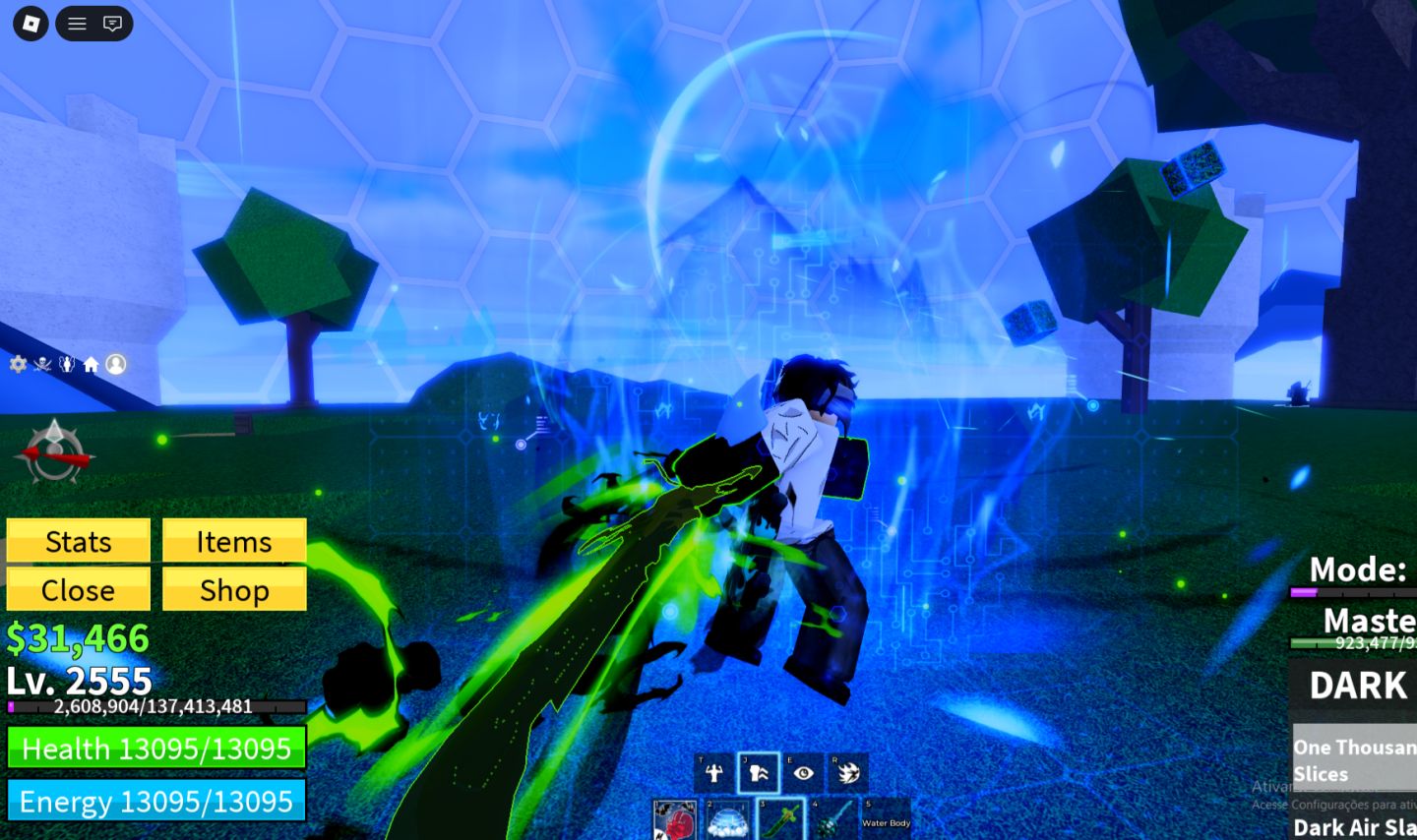 Melhor Conta de Blox fruits com 18 Permanentes, Dought, tiger, Control. Gamepass