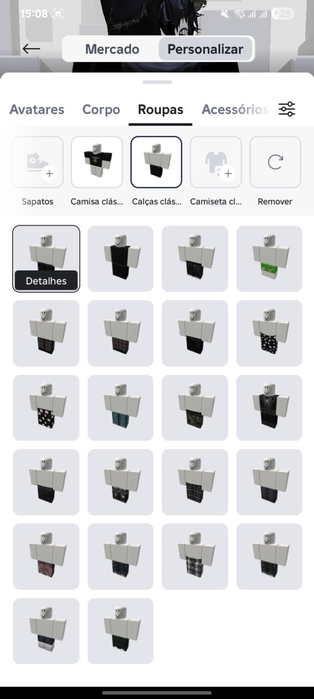 Conta de Roblox 2023 com vários itens