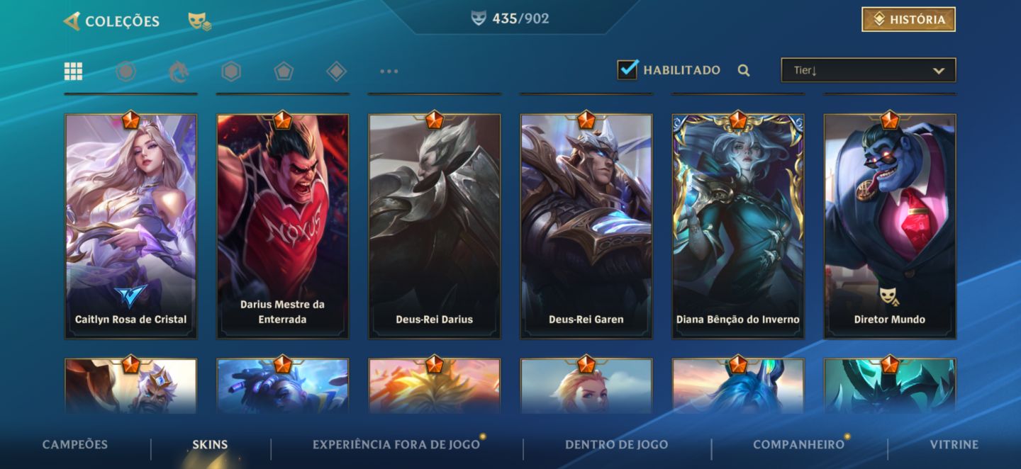 NV 338 | + de 430 SKINS| 77K COLEÇÃO| 2X MONARCA| 4X CHALLENGER