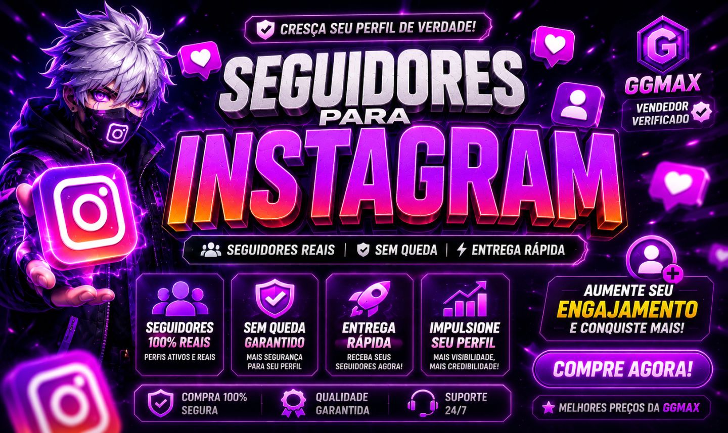[PROMOÇÃO] SEGUIDORES INSTAGRAM - CURTIDAS E VIEWS - MELHOR PREÇO!