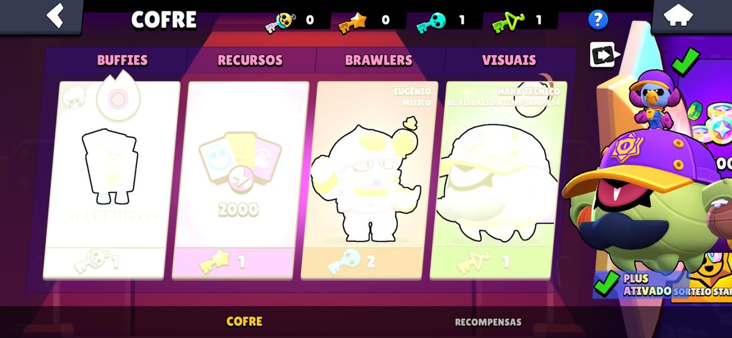 IMPERDÍVEL | 34.7K TROFÉUS | 90 BRAWLERS | MUITOS LVL 11 | GEMADA
