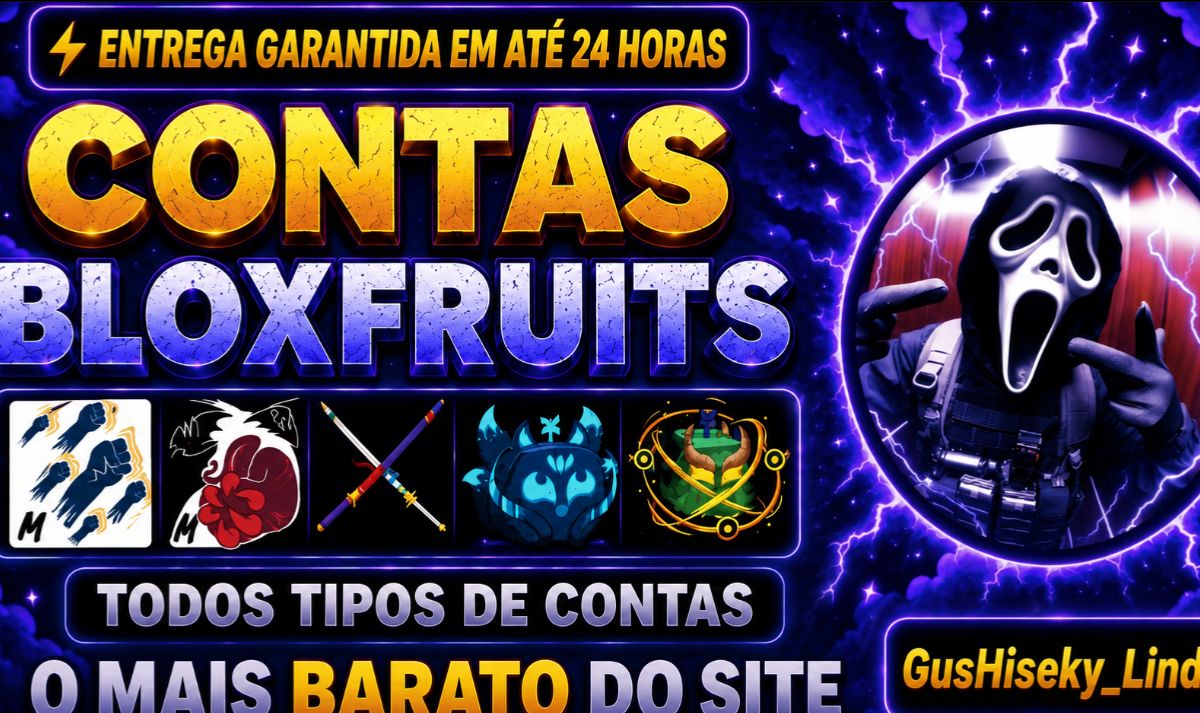 [3] CONTAS BLX FRUIT MAX LEVEL | BUNDLE SUPREMO / PVP E FARM / CONTA RUMBLE PERM