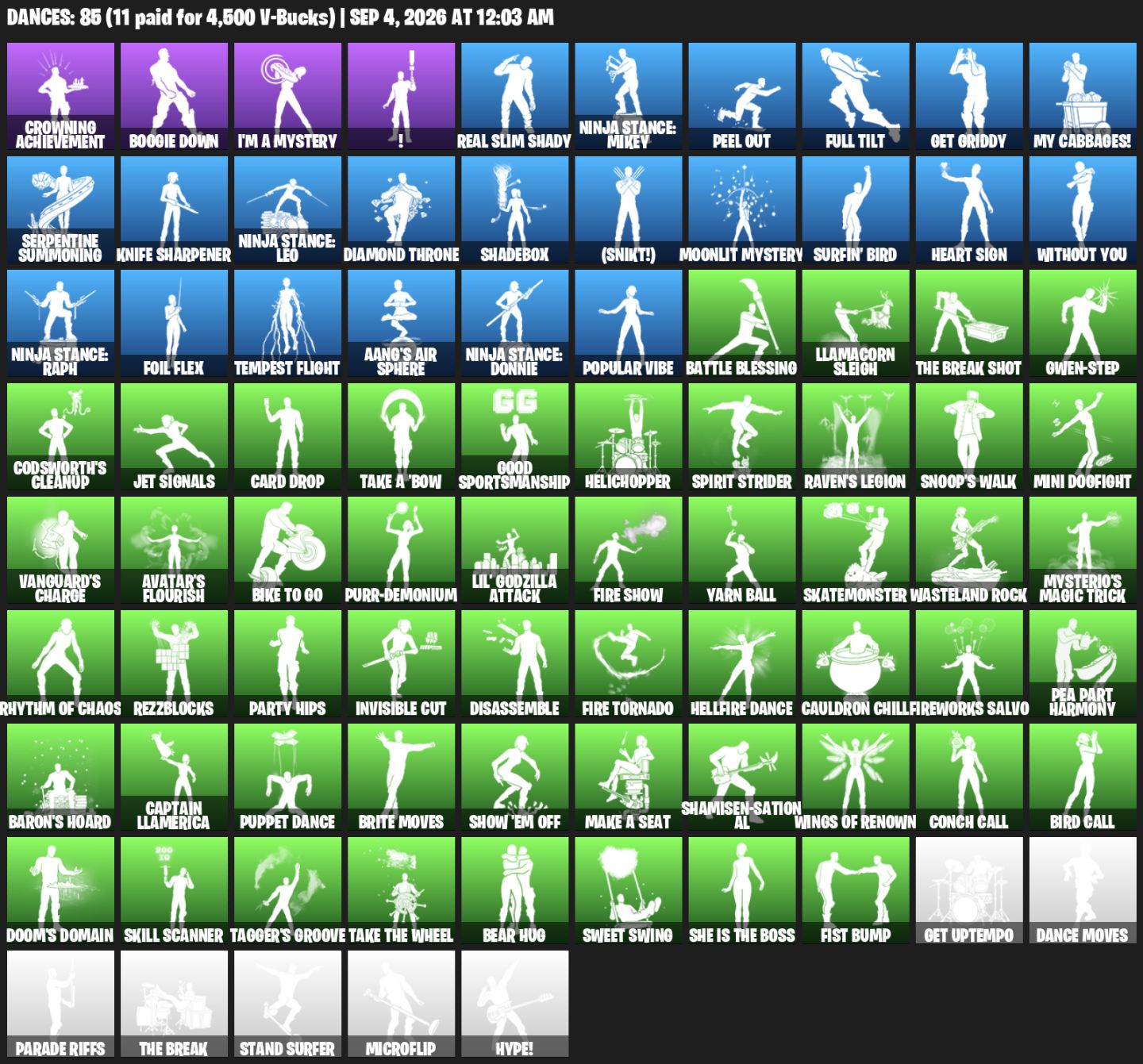 CONTA FORTNITE 73 SKINS | RENEGADE RAIDER | SURFISTA PRATEADO | 135 PICARETAS