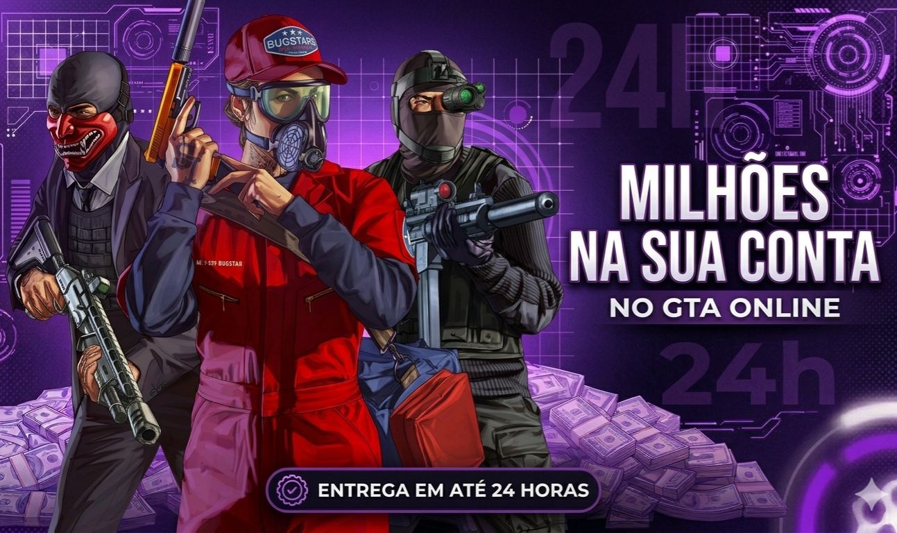UP DE CONTA GTA ONLINE - PS4/PS5/XBOX ONE/XBOX SERIES S/X/