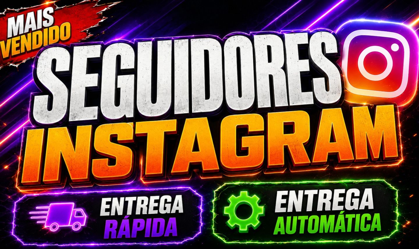 Seguidores do Instagram [MENOR PREÇO] - Entrega Automática