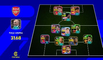 Conta braba de Efootball com Gullit 108/CR7 105 e muito mais!!