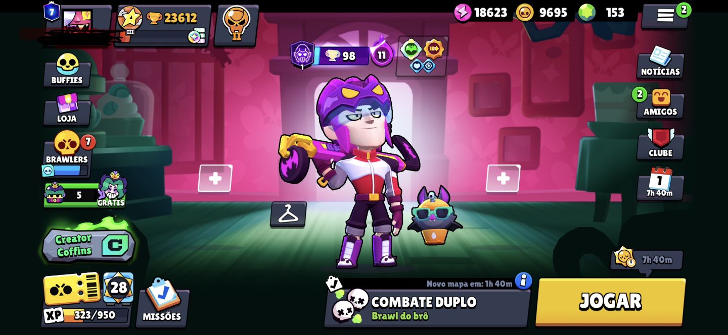 Conta brawl star boa