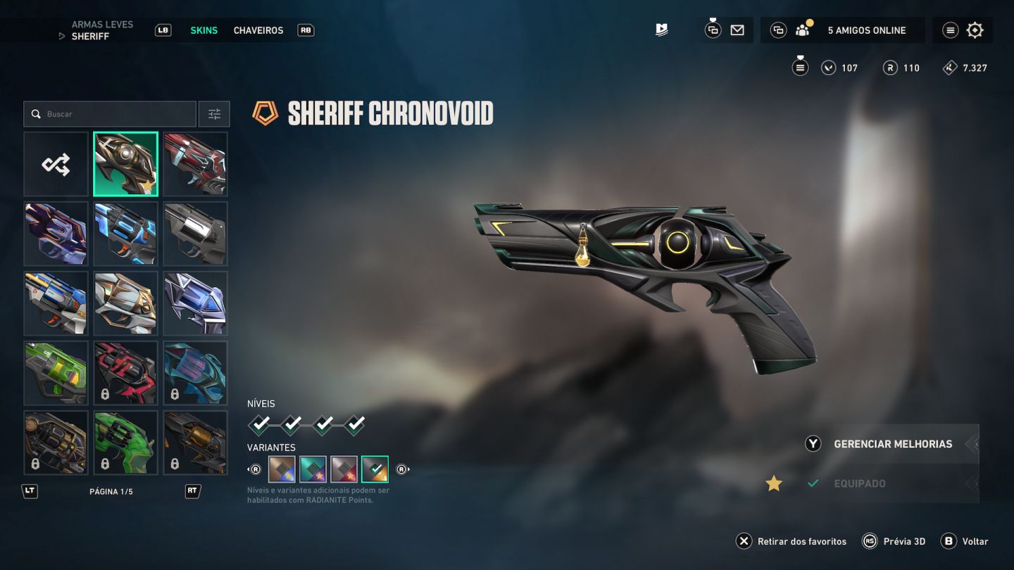 CONTA RARA VALORANT | VANDAL ARCANE, PHANTOM PRIMORDIUM, CHRONOVOID E MAIS