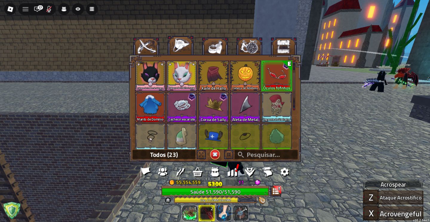 CONTA ROBLOX INSANA | 10+ JOGOS UPADOS | 50+ HUGES | MUITAS GAMEPASSES!