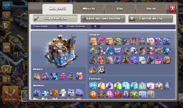 CONTA CLASH OF CLANS TH18 | Conta Antiga | LEIA A DESCRIÇÃO