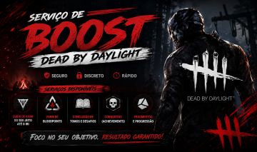 Dead by Daylight - Boost Personalizado | Rank, Bloodpoints e Desafios