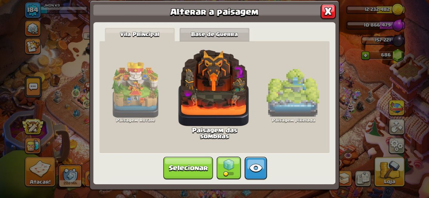 CONTA CLASH OF CLANS CV 16 SEMI FULL (indo pra 17)