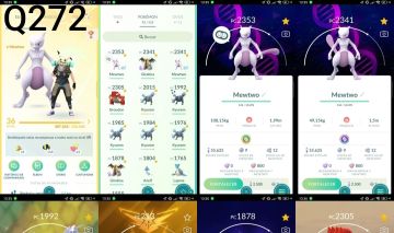 Pokémon GO Lv.36 | 4 Kyurem + Kyurem Shiny | 2 Mewtwo | Giratina Q272