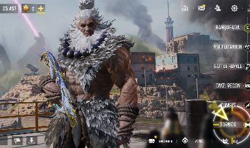 Conta top de Cód com collab do street fighter