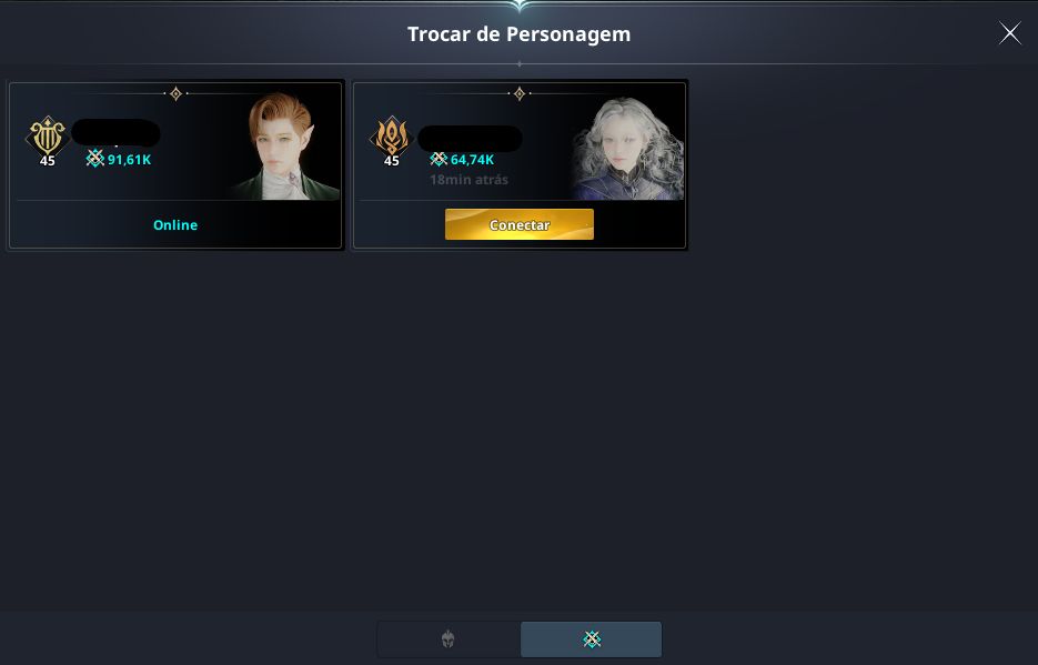 (negociável) conta aion 2 clerigo 2075/91k + alt encantador 1400/63k