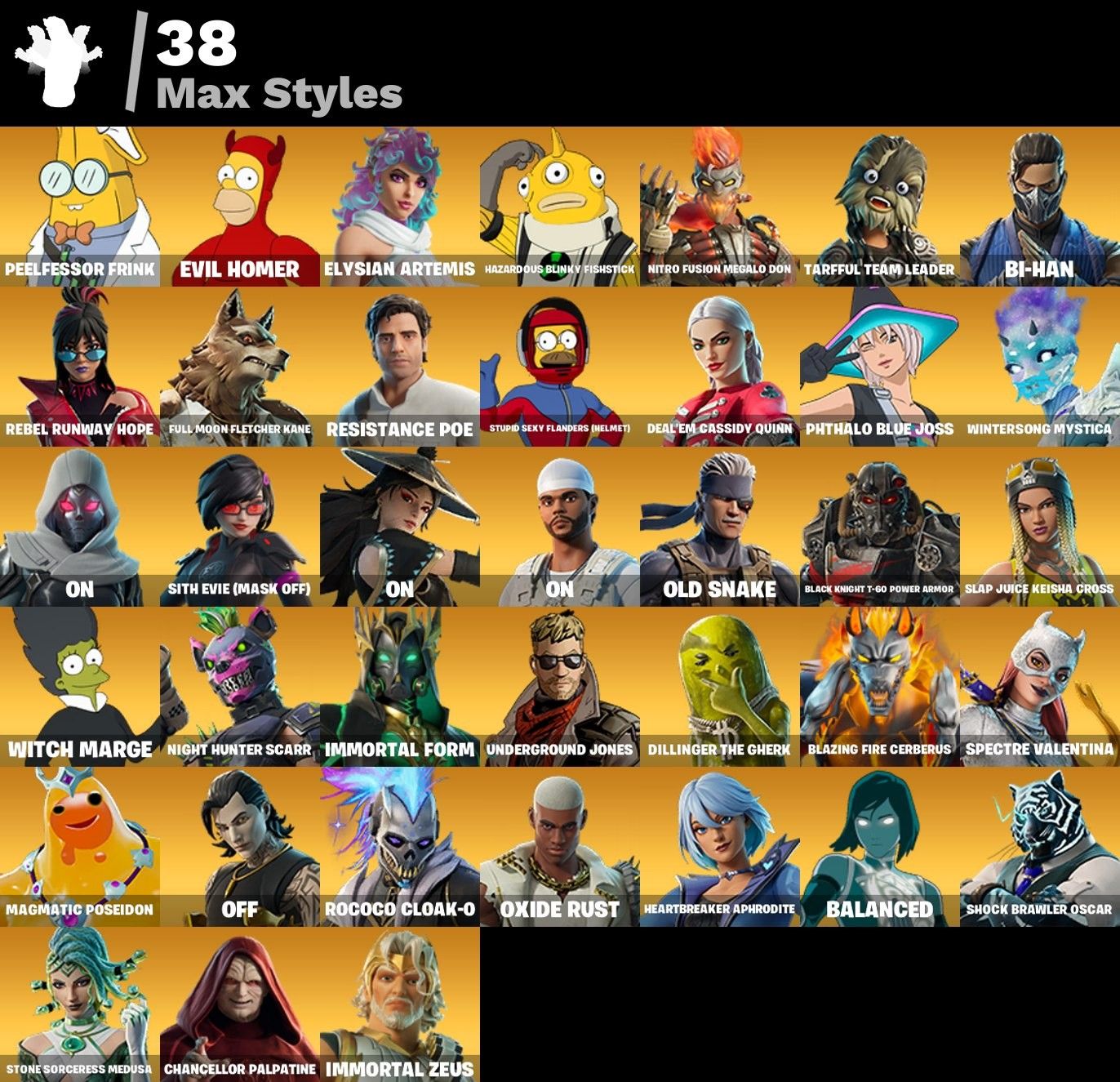 CONTA DE FORTNITE COM 77 SKINS | Outlaw Midas | PROMOÇÃO!