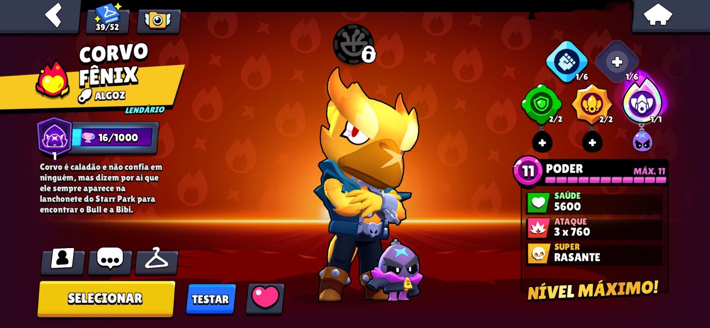 Essa conta muito boa de brawl stars conta full