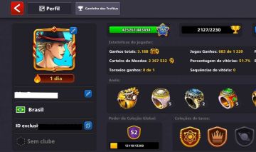 CONTA 8 Ball Pool - FULL ACESSO (Login Google)