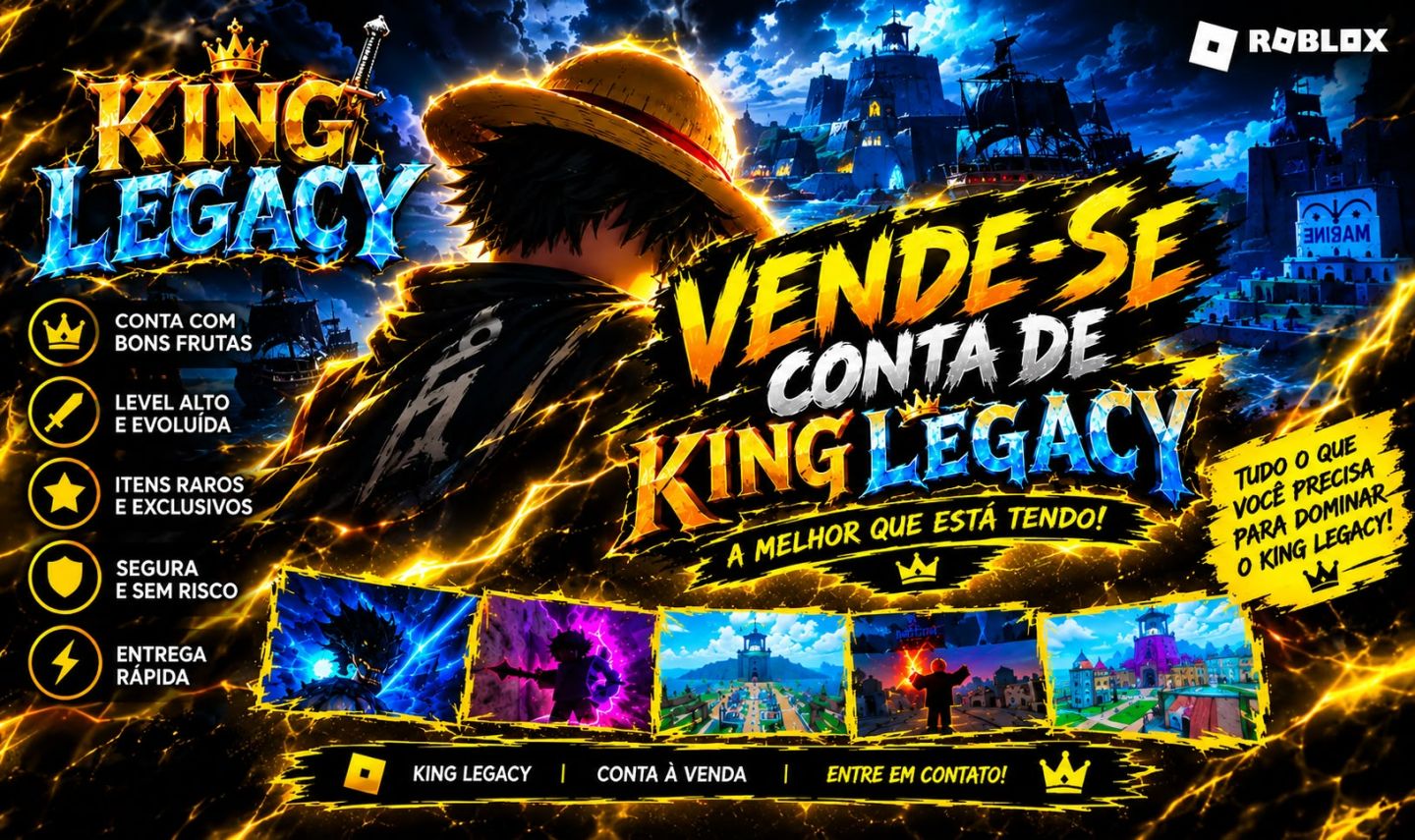 A MELHOR CONTA DE KING LEGACY DO ANO!!!