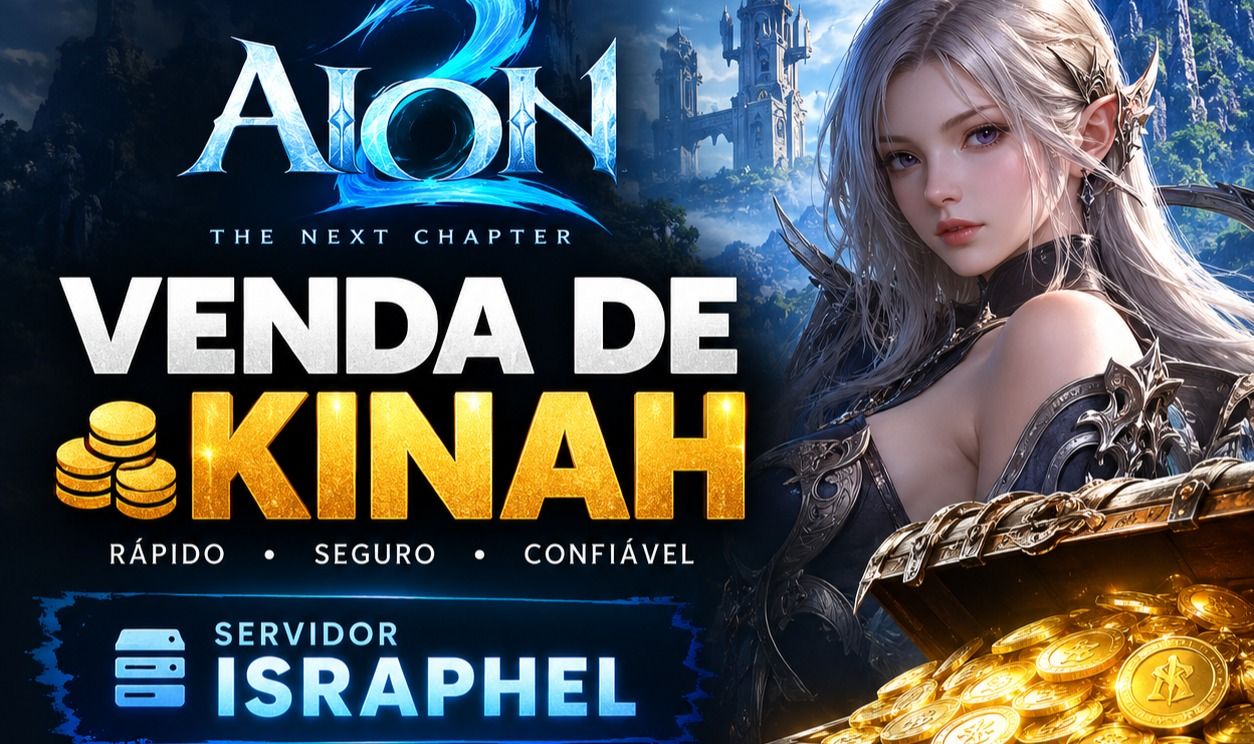 AION2 KINAH - ISRAPHAEL MENOR PREÇO!