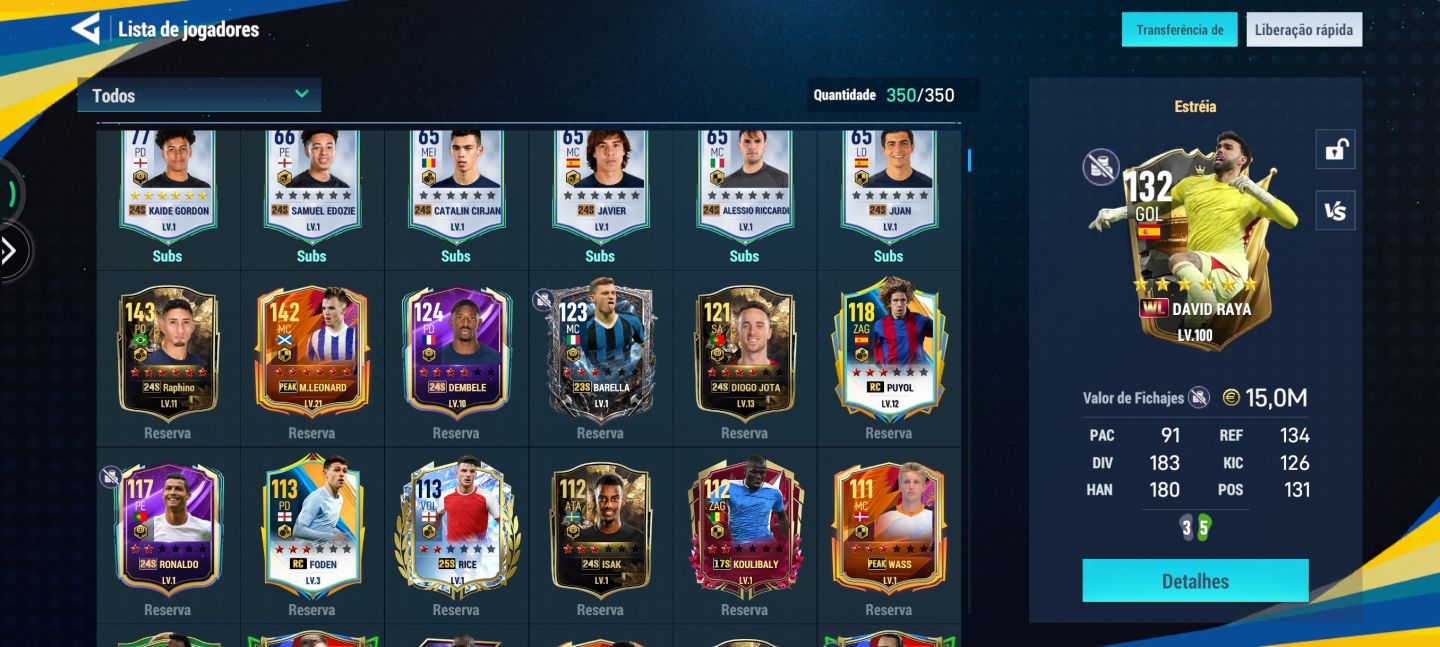 Conta de Football dream be a pro