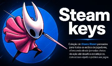 Steam Keys Bronze | Key Aleatória Original para Steam