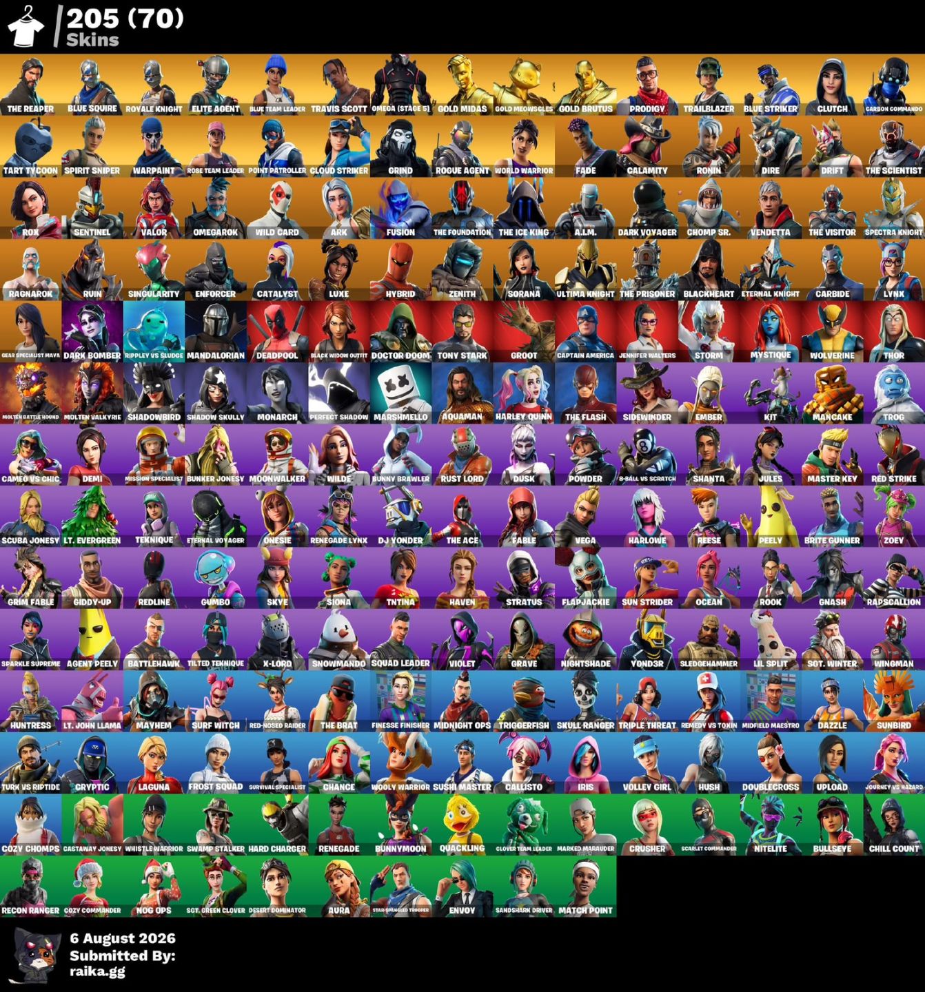 CONTA FORTNITE OG