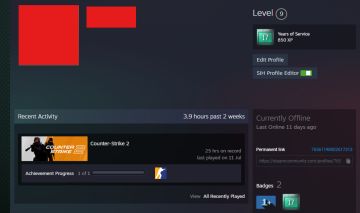 CONTA STEAM 17 ANOS - COM CS2 PRIME - SEM JOGOS ADICIONAIS - SEM VAC