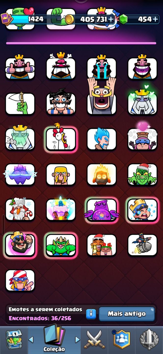 Conta da supercell gemada SKINS MUITO RARAS