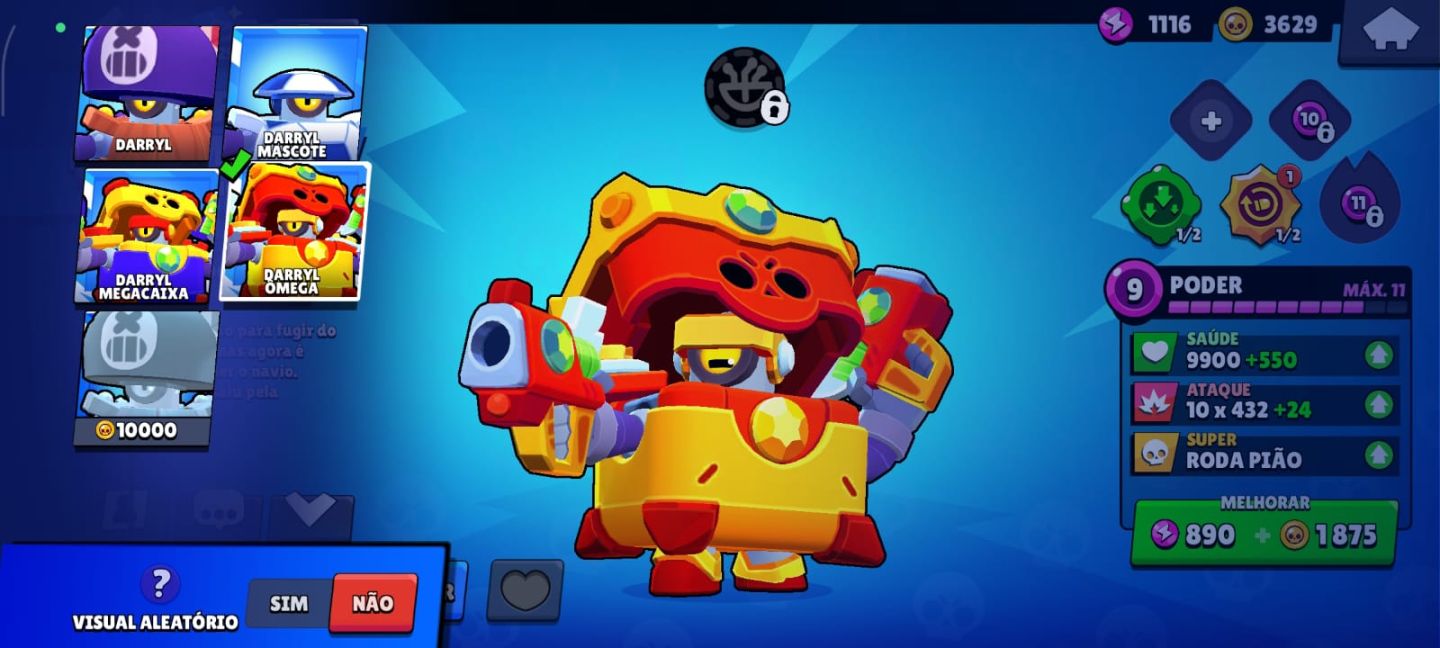 OFERTA DE CONTA DE BLAWL STARS 2020 COM SKIN