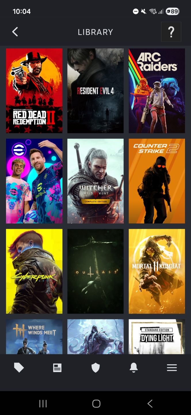 CONTA STEAM COM 20+ JOGOS | RDR2 + CYBERPUNK + RE4 + THE WITCHER 3 + ARC RAIDERS